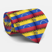 Nationale vlag van Venezuela Stropdas (Opgerold)