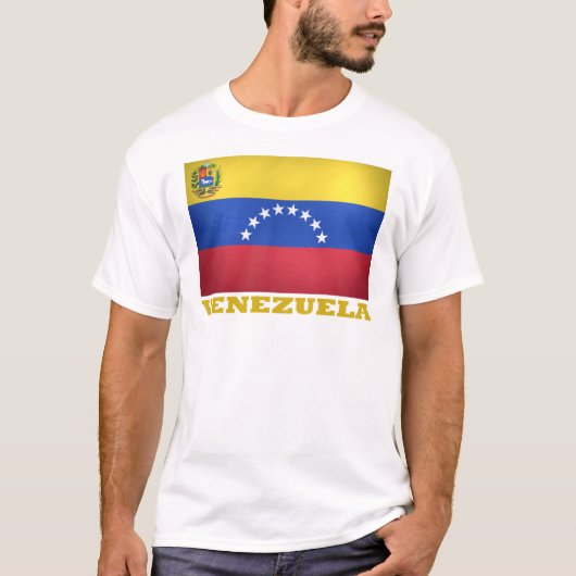 Nationale vlag van Venezuela T-shirt (Voorkant)