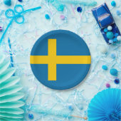 Nationale vlag van Zweden Papieren Bordje (Feest)