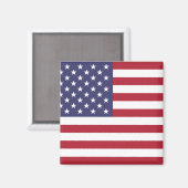 Nationale vlag Verenigde Staten Magneet (Voorkant / Achterkant)