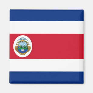 Nationale vlag voor Costa Rica Magneet