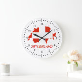 Nationale vlag Zwitserland Grote Klok (Huis)