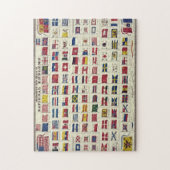  nationale vlaggen Grafiek 1863 Legpuzzel (Verticaal)