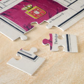  nationale vlaggen legpuzzel (Zijkant)