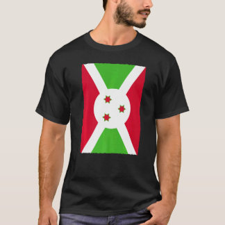 Nationale vlaggenrepubliek Burundi T-shirt
