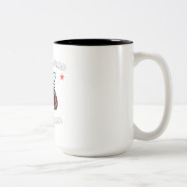 Nationale vogel van Manitoba Grappige Winnipeg Mug Tweekleurige Koffiemok