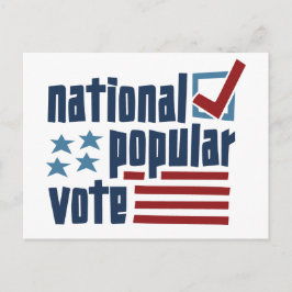 Nationale volksstemming briefkaart