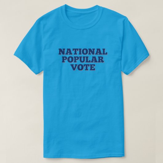 Nationale volksstemming t-shirt (Design voorkant)