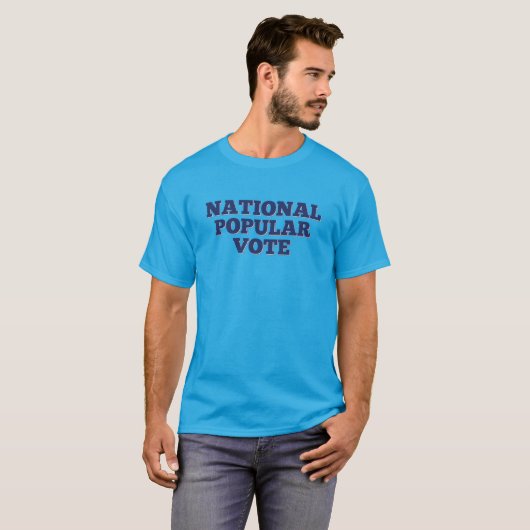 Nationale volksstemming t-shirt (Voorkant volledig)