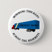 Nationale Vrachtwagenchauffeursdag Ronde Button 5,7 Cm (Voorkant)