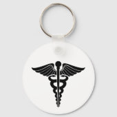 Nationale Vrouwelijke Artsendag 3 februari Sleutelhanger (Achterkant)