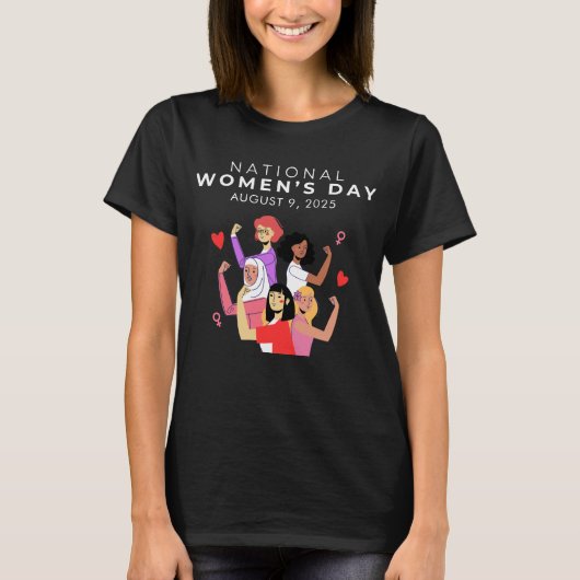 Nationale Vrouwendag T-shirt (Voorkant)