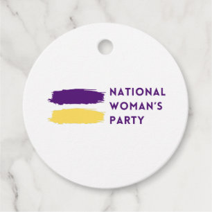 Nationale Vrouwenpartij Logo 1916 Bedankjes Labels