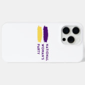 Nationale Vrouwenpartij Logo 1916 Case-Mate iPhone Case (Achterkant (horizontaal))