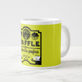 Nationale wafeldag grote koffiekop (Voorkant rechts)