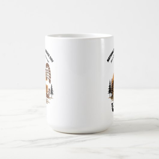 Nationale Wandeling naar Werkdag Koffiemok (Center)