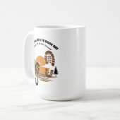 Nationale Wandeling naar Werkdag Koffiemok (Voorkant links)