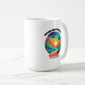 Nationale Wandeling naar Werkdag Koffiemok (Voorkant rechts)