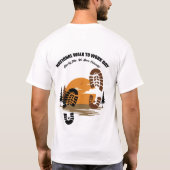 Nationale Wandeling naar Werkdag T-shirt (Achterkant)