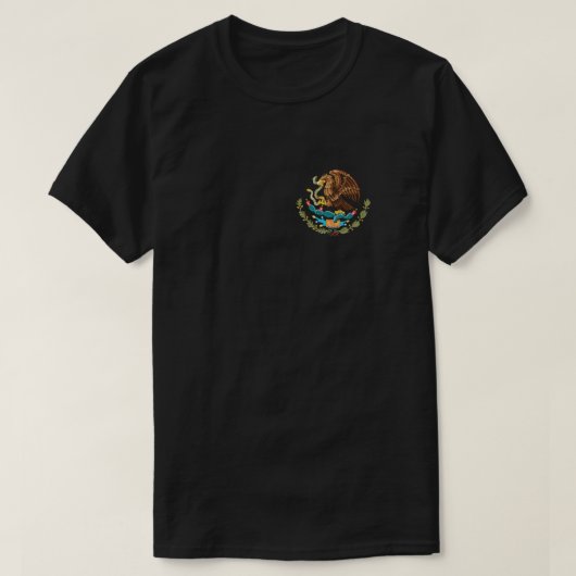 Nationale Wapen van Mexico T-shirt (Design voorkant)