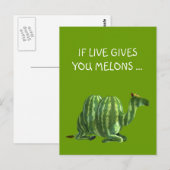 Nationale watermeloendag briefkaart (Voorkant / Achterkant)