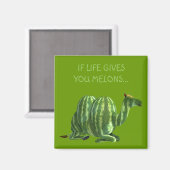 Nationale watermeloendag magneet (Voorkant / Achterkant)