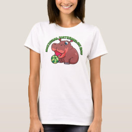 Nationale Watermeloendag, nijlpaard T-shirt