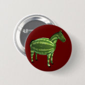 Nationale watermeloendag ronde button 5,7 cm (Voorkant /achterkant)