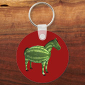 Nationale watermeloendag sleutelhanger (Voorkant)