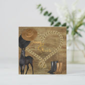 NATIONALE WEDINGINVITATIE KAART (Staand voorkant)