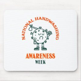 Nationale week van de Bewustmaking van de Handwas Muismat