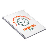 Nationale week van de Bewustmaking van de Handwas Notitieboek (Rechterzijde)