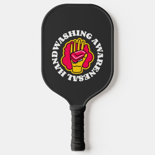 Nationale week van de Bewustmaking van de Handwas Pickleball Paddle (Voorkant)