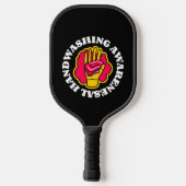 Nationale week van de Bewustmaking van de Handwas Pickleball Paddle (Achterkant)