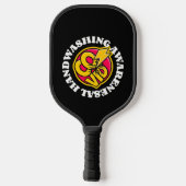 Nationale week van de Bewustmaking van de Handwas Pickleball Paddle (Achterkant)