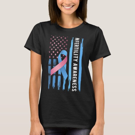 Nationale week van onvruchtbaarheid t-shirt (Voorkant)