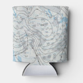 Nationale weerkaart blikjeskoeler (Voorkant)