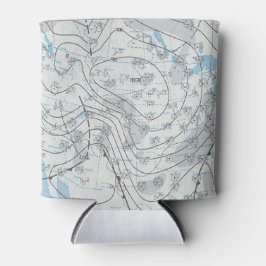 Nationale weerkaart blikjeskoeler