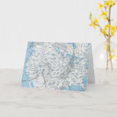 Nationale weerkaart kaart (Gele Bloem)