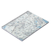 Nationale weerkaart notitieboek (Linkerzijde)