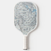 Nationale weerkaart pickleball paddle (Achterkant)