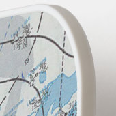 Nationale weerkaart pickleball paddle (Links Detail)