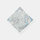 Nationale weerkaart servet (Hoek)