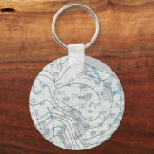 Nationale weerkaart sleutelhanger (Voorkant)