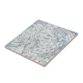 Nationale weerkaart tegeltje (Zijkant)