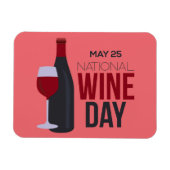 Nationale wijndag magneet (Horizontaal)