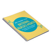 Nationale ziekteverzekeringsmaand notitieboek (Rechterzijde)