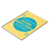 Nationale ziekteverzekeringsmaand notitieboek (Linkerzijde)