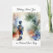 Nationale Zoon Dag is 4 maart Kaart (Voorkant)