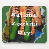 Nationale Zucchini Dag! Muismat (Voorkant)